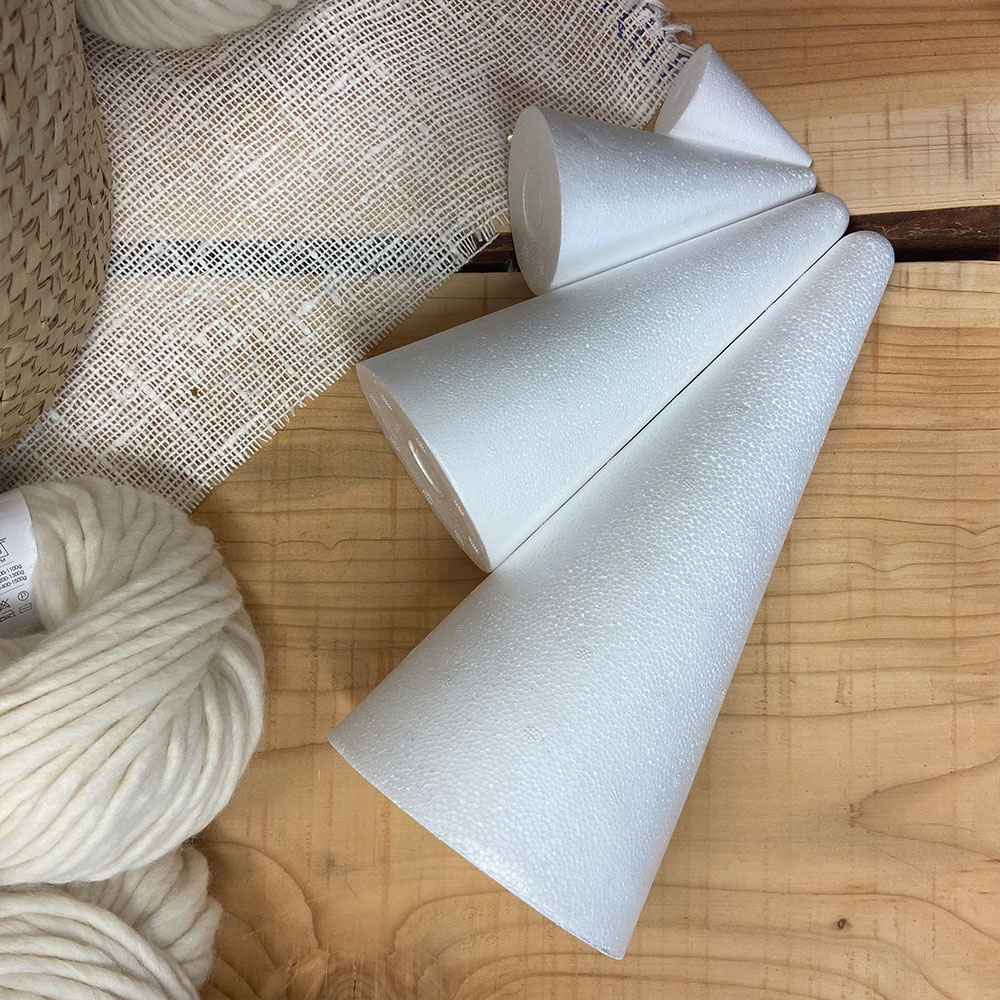 Polistirolo Cono Verde 12x4 Pollici - Base Per Composizioni Floreali E Lavoretti Creativi - FLORACRAFT